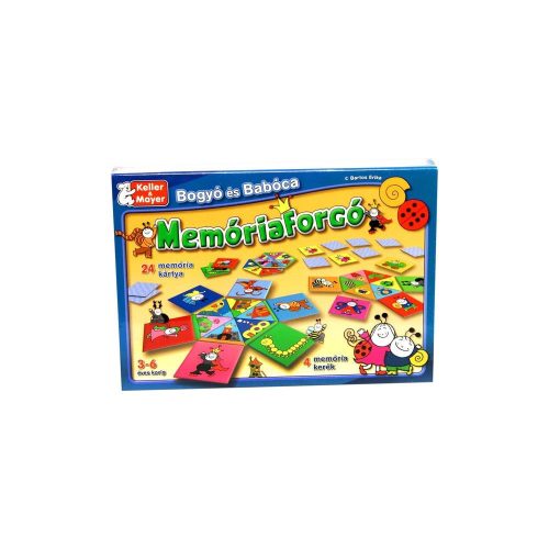 Bogyó és Babóca Memóriaforgó társasjáték