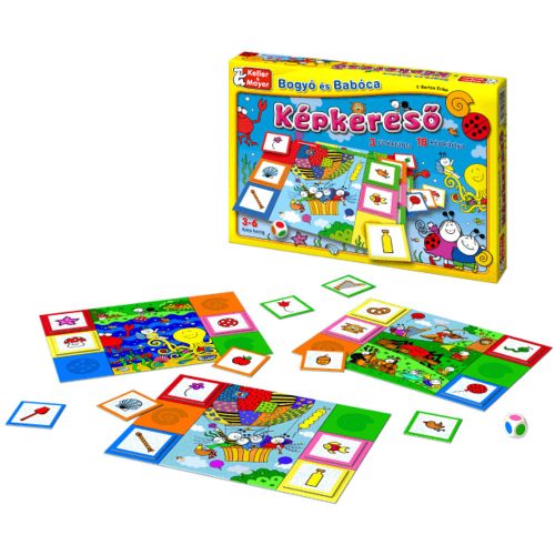 Bogyó és Babóca Képkereső társasjáték
