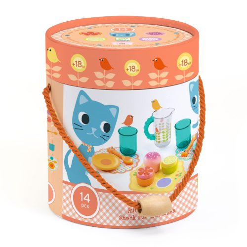 Cicás étkészlet - Szerepjáték 14 db-os - Kittens snack - DJ05510