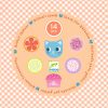 Cicás étkészlet - Szerepjáték 14 db-os - Kittens snack - DJ05510