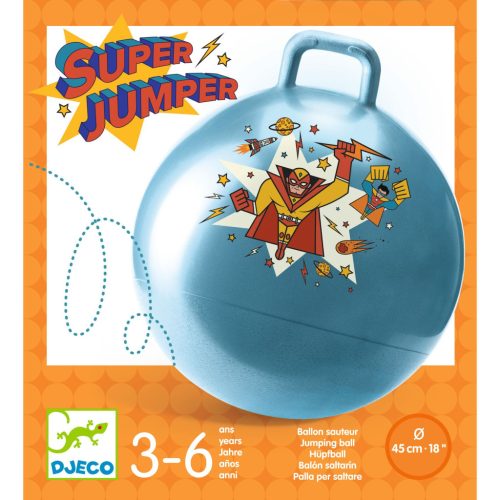 Ugráló Superman - Ugráló labda - Super Jumper - DJ00186
