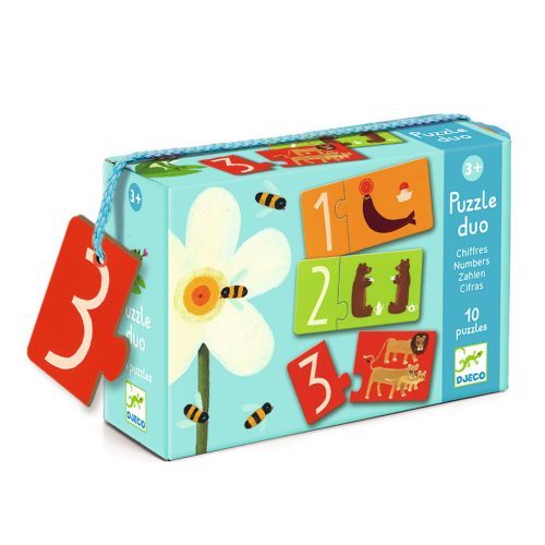 Szám párosító - Numbers - Djeco