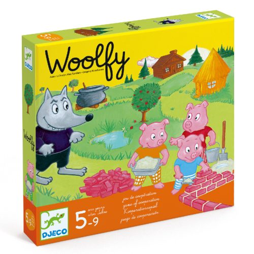 Woolfy - A három kismalac társasjáték - Djeco
