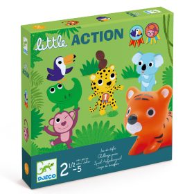   Egy kis cselekvés - Szem - kéz koordinációt fejlesztő társasjáték - Little action - Djeco