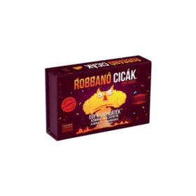 Robbanó cicák partipakk társasjáték
