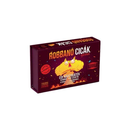 Robbanó cicák partipakk társasjáték