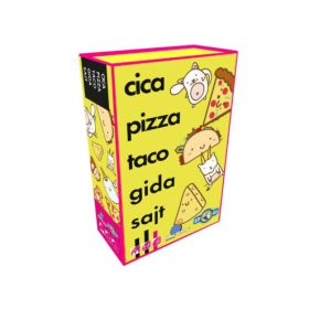 Cica, pizza, taco, gida, sajt társasjáték Cica, pizza, taco, gida, sajt társasjáték