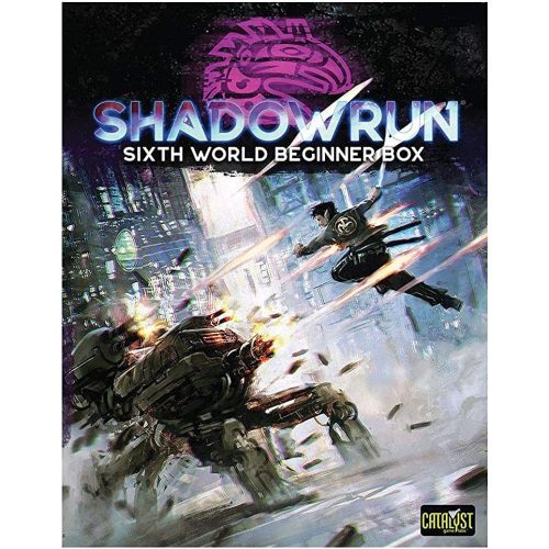 Shadowrun Beginner Box 6th Edition, társasjáték, angol nyelvű