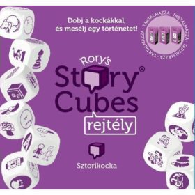 Sztorikocka Rejtély - Story Cubes - magyar kiadás társasjáték Sztorikocka Rejtély - Story Cubes - magyar kiadás társasjáték