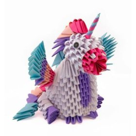 3D origami készlet, Unikornis - Creagami - Ország játéka jelölt 2022   3D origami készlet, Unikornis - Creagami - Ország játéka jelölt 2022
