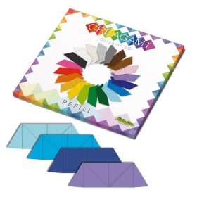   Creagami utántöltő , 3D origami készlethez, többszínű, galaxy
