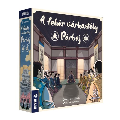 A fehér várkastély: Párbaj társasjáték - promólapkákkal