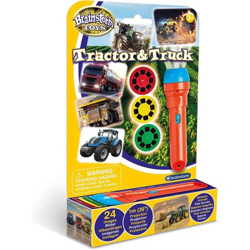 Traktorok és teherautók kivetítő