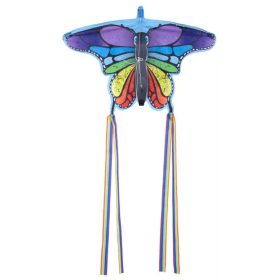   Kites Ready 2 Fly - Mini Nylon pop-up Kite - BLUE BUTTERFLY szélsárkány