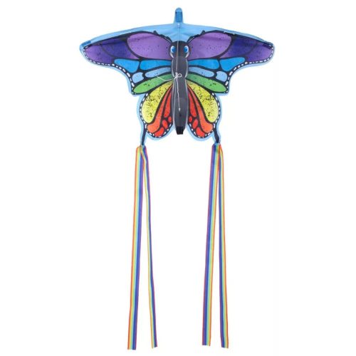 Kites Ready 2 Fly - Mini Nylon pop-up Kite - BLUE BUTTERFLY szélsárkány