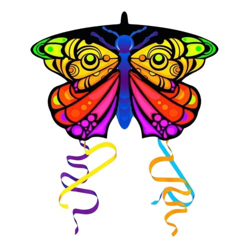 Mini pop-up szélsárkány - pillangó