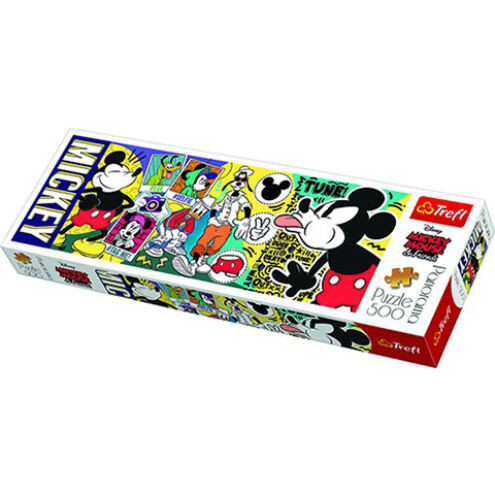 Mickey egér és barátai 500 db-os panoráma puzzle – Trefl