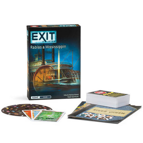 EXIT 14. – Exit Rablás a Mississippin társasjáték – Piatnik