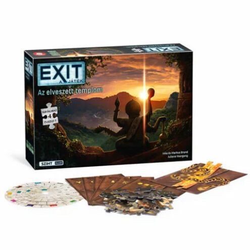 EXIT – Az elveszett templom puzzle társasjáték – Piatnik