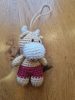 Boldizsár - amigurumi figura 6cm + mese