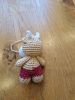 Boldizsár - amigurumi figura 6cm + mese