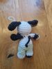 Csibész - amigurumi figura 6cm + mese