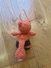 Rolf - amigurumi figura 6cm + mese