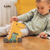 Dino mami és a bébi - Húzós játék - Lule Toys