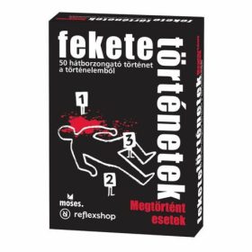 Fekete történetek - Megtörtént esetek parti társasjáték Fekete történetek - Megtörtént esetek parti társasjáték