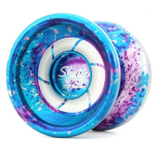 YoYoFactory Shutter Wide Angle yo-yo, galaxy