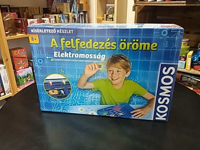 Elektronikus építőjáték az elektromosság játékos felfedezéséhez.