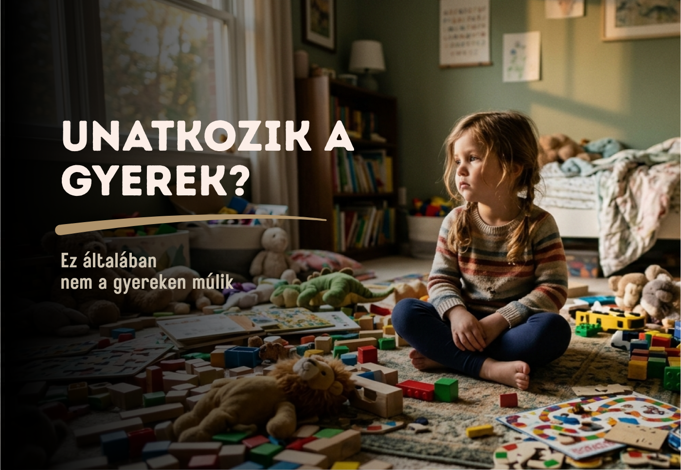 Unatkozik a gyerek? Ez általában nem a gyereken múlik