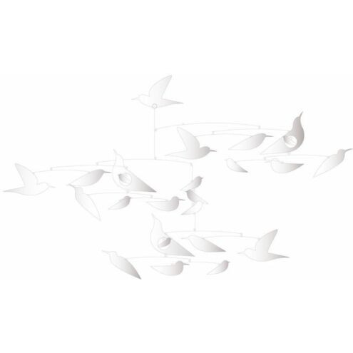 Fehér-Madarak-White birds (FSC) - Függődísz - Djeco