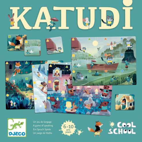 Katudi - Kifejező képesség fejlesztő játék - Katudi - Djeco - DJ08535
