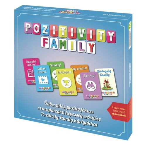 Pozitivity Family családi beszélgetős kártyajáték
