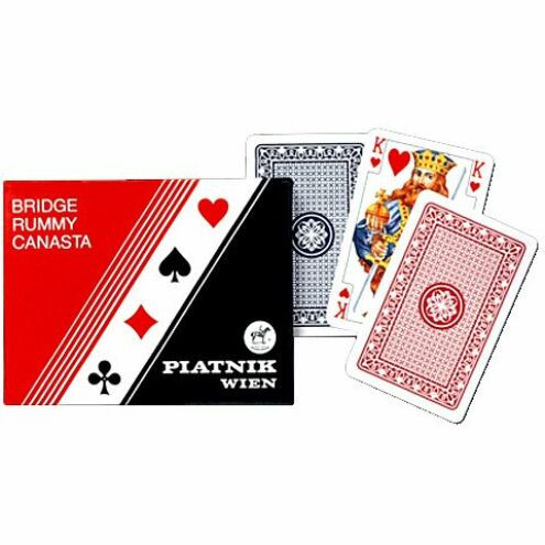 Standard römikártya 2x55 lapos Francia kártya
