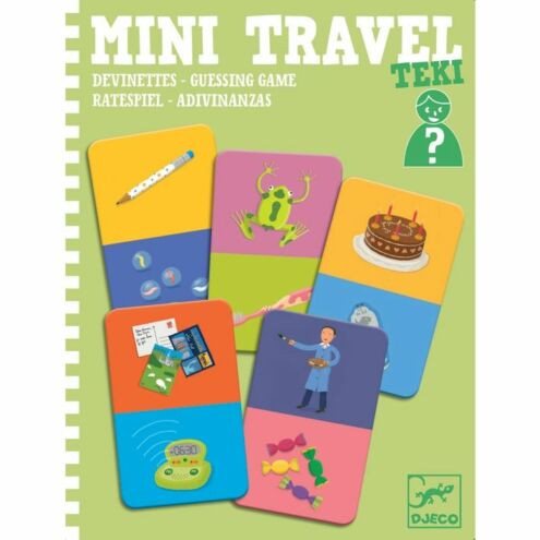 Ki kicsoda utazó játék - Mini Travel - Teki - Djeco