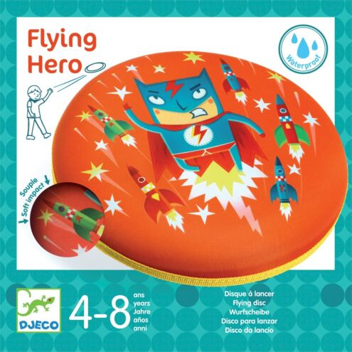 Repülő hős - Puha fiús frizbi - Flying Hero - DJ02034