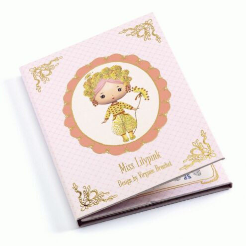 Lilypink könyve - Matricás könyv - Miss Lilypink - Stickers removable - DJ06980
